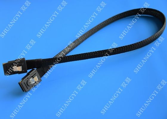 China Computer Serial Attached SCSI SAS Cable SFF 8087 To SFF 8087 Tinned Cooper Conductor supplier