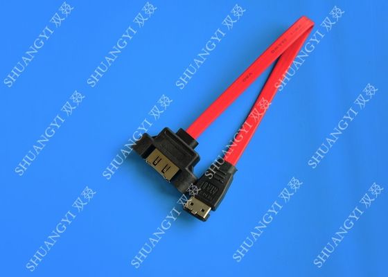 China PVC Power Serial ATA High Speed SATA Cable 15 Pin SATA To ESATA 7 Pin supplier