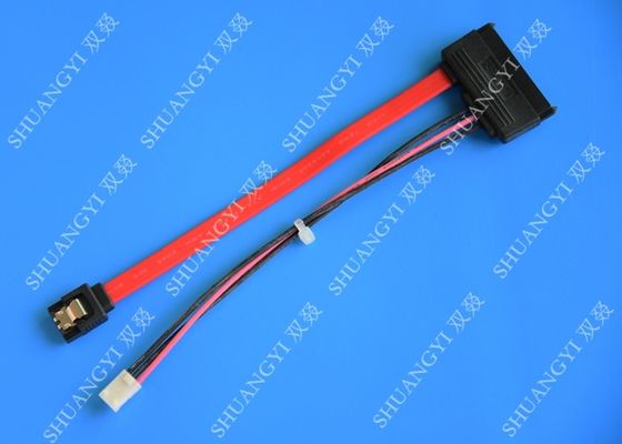 MOLEX 4-PIN CABLE NEW SATA I//II//III COMBO SERIAL ATA DATA+POWER TO SATA