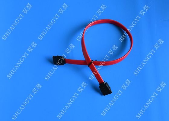 China Female To Female Serial ATA SATA Data Cable 7 Pin For Computer 300mm supplier