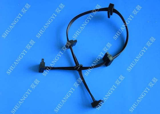 China 18 AWG 4x SATA Power Splitter Adapter Cable SATA Serial ATA Power Cable supplier
