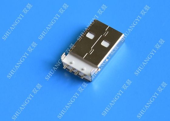 China USB 2.0 A Male Plug 4 Pin Powered USB Connector DIP Mount Jack Socket supplier