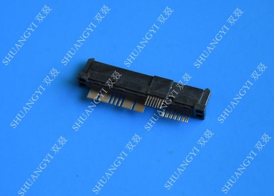China SFF 8482 SAS Serial Attached SCSI Connector 29 Pin DIP SMT Solder Crimp Type supplier