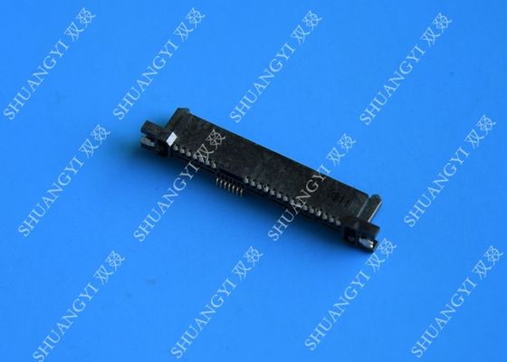 China 29P Laptop Serial Attached SCSI Connector , Black SAS SFF 8482 Connector supplier