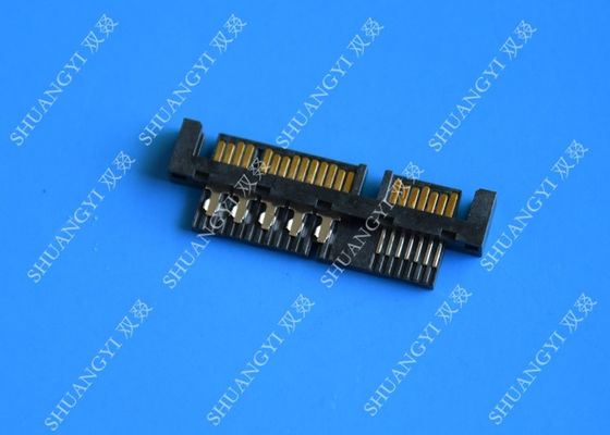 China SFF8482 SAS 29P Serial Attached SCSI Connector DIP SMT Solder Crimp Type For Computer supplier