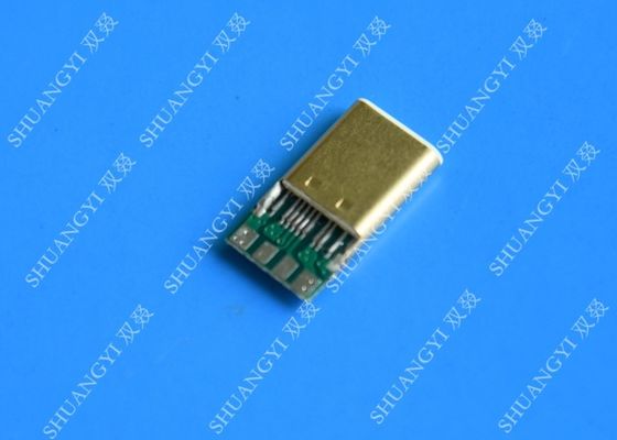 China SMT iPhone Waterproof Micro USB Connector , Type C USB 3.1 Connector supplier