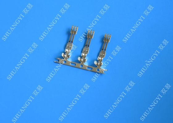 China 2.00 mm Pitch Phosphor Brone Battery Wire Connectors Terminals Fire Rated Tin Plated Finish supplier