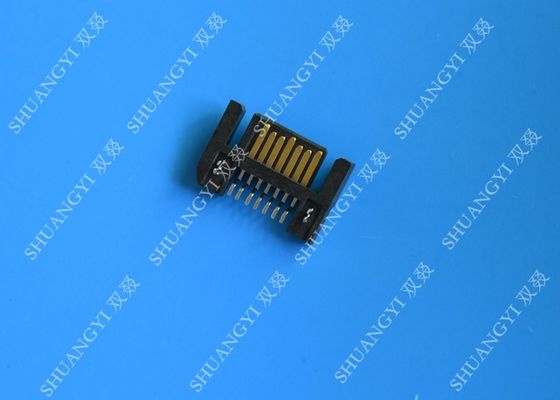 China Vertical DIP External SATA 7 Pin Connector Male To Female For Laptop supplier