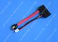 SATA (7+15) 22Pin Male To 7Pin Male with 4PIN Molex 4Inches Power Cable supplier