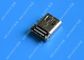 Compact Female Mobile Phone Micro USB Connector 3.1 Type C SATA Sync Charge supplier