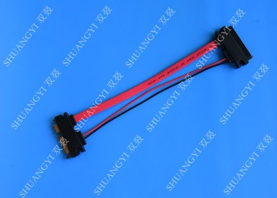 China 20in Slimline SATA Extension Cable Female 22Pin to Male 22Pin supplier