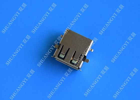 China 2.0 Female USB Type A Connector 4 Pin DIP 90 Degree Jack Socket For Server supplier