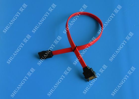 China 7 Pin Internal Serial ATA Data Cable Male To Female SATA Extension Data Cable supplier
