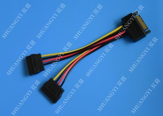 China SATA To Dual SATA Data Cable Splitter SSD HDD SATA Cable For Hard Drive supplier