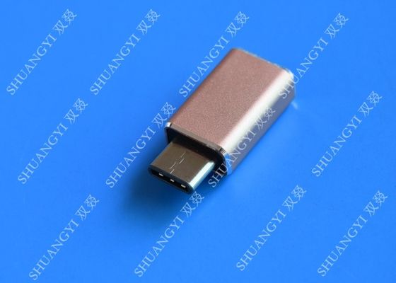 China Laptop High Speed Mini Micro USB C to USB 3.0 Smart Aluminum Rose Gold supplier