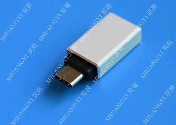 China Type C Male to USB 3.0 A Female Apple Micro USB White With Nickel Plated Connector supplier