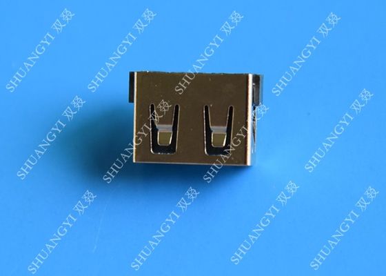 China Black 4 Pin USB 2.0 A Standard USB Connector Female Port Jack Socket For PC System supplier
