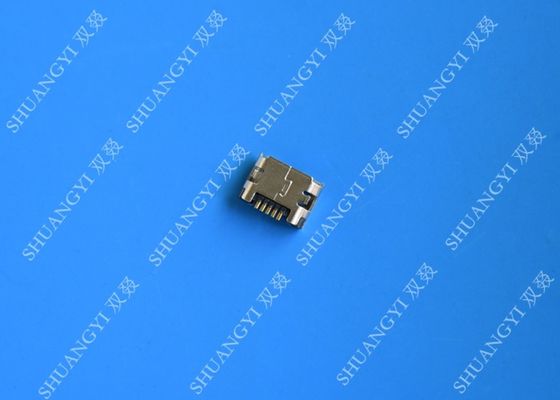 China PCB SMT Mini Cell Phone USB Connector Type B 5 Pin Female Socket Adapter Jack supplier