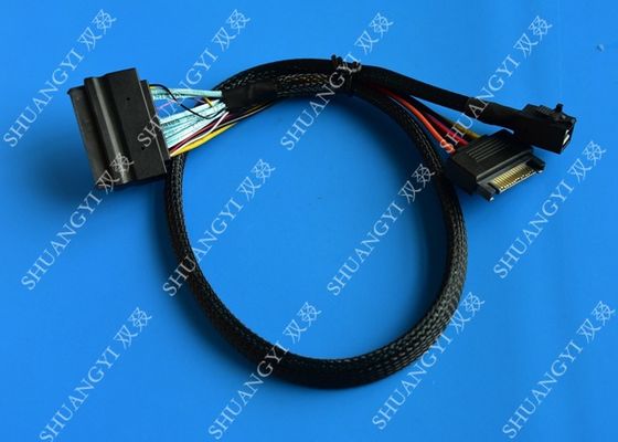 China Workstations Servers SFF 8643 To U.2 SFF 8639 Cable With 15 Pin SATA Power Connector supplier