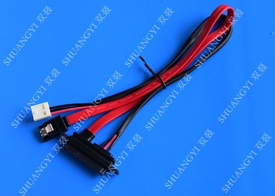 China Sata Connector 7+15 7in to 7 Pin Sata Cable Power Cable 100mm supplier