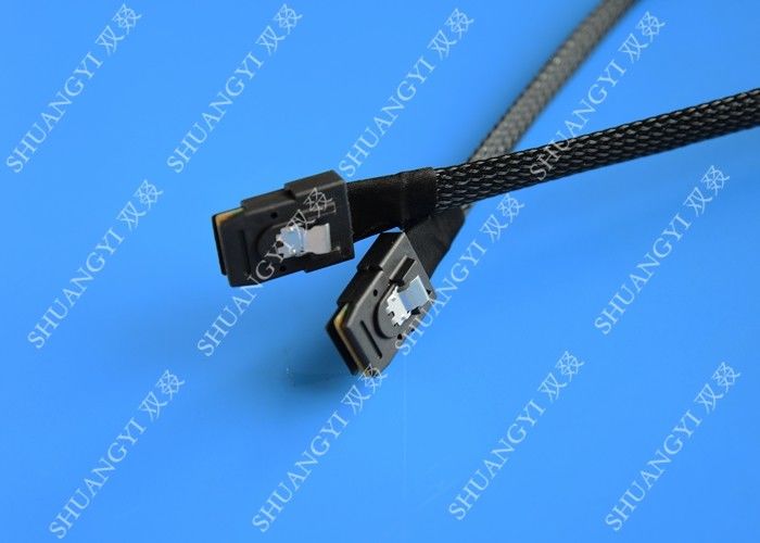 Computer Serial Attached SCSI SAS Cable SFF 8087 To SFF 8087 Tinned Cooper Conductor