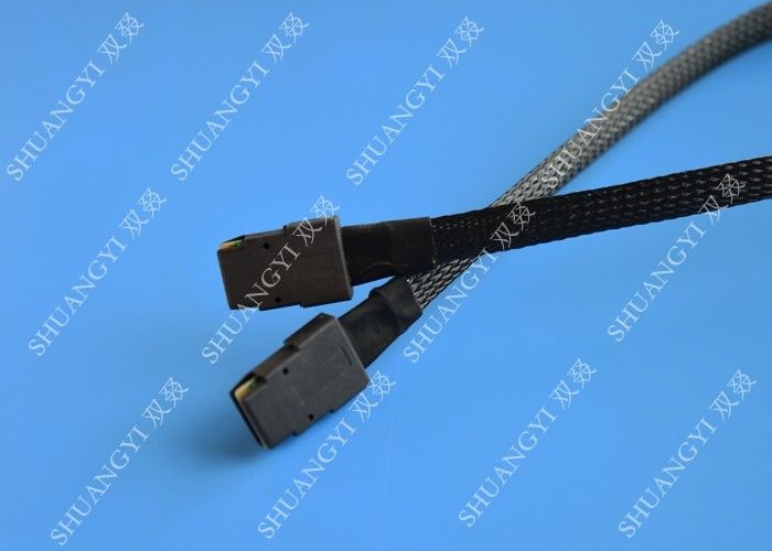Computer Serial Attached SCSI SAS Cable SFF 8087 To SFF 8087 Tinned Cooper Conductor