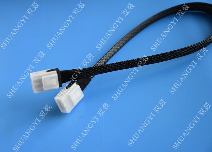 Computer Serial Attached SCSI SAS Cable SFF 8087 To SFF 8087 Tinned Cooper Conductor