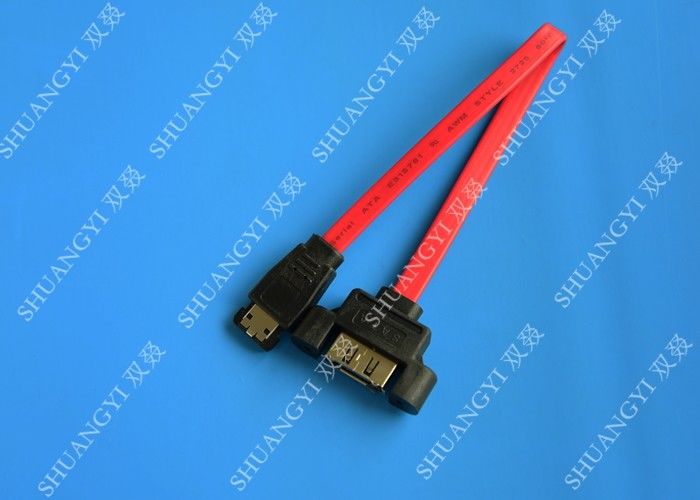 PVC Power Serial ATA High Speed SATA Cable 15 Pin SATA To ESATA 7 Pin