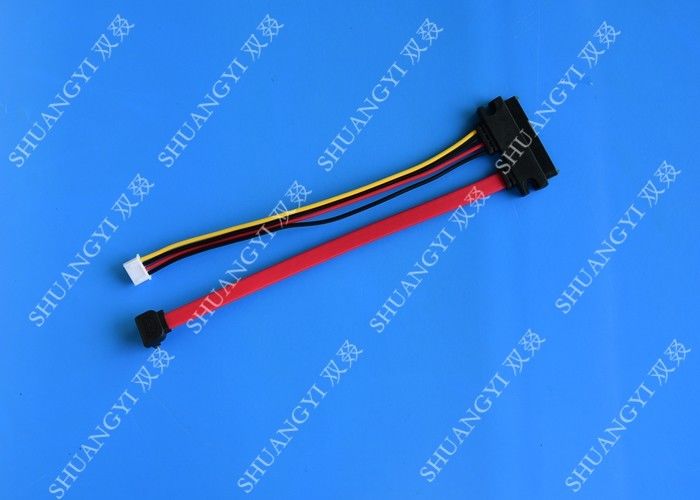 SATA 5 PIN SATA POWER +7 PIN SATA DATA TO 22PIN COMBO SATA CONNECTOR