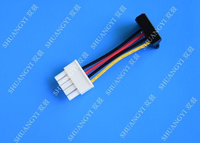15-pin SATA Power Female to 4-Pin Internal Power Male Serial ATA Cable w/ Metal Latch
