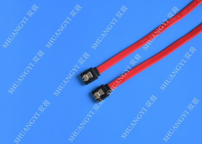 Red SATA 3.0 6gbps Cable Long SATA Cable 7 Pin SATA To SATA For Set Top Box