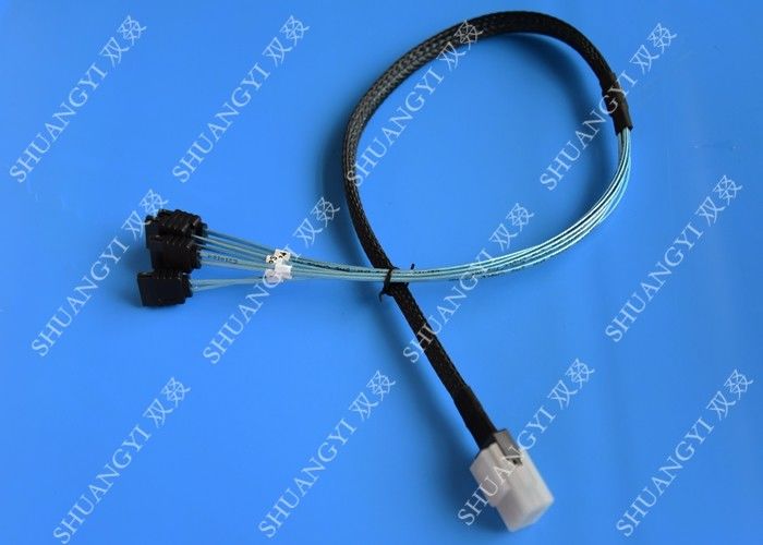 SFF 8087 To 4 SATA Molex SAS Cable Pinout 2 Serial Attached SCSI SATA to HDD