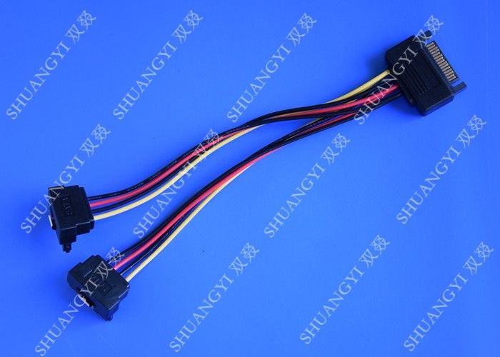 SATA III 6 Gbps SSD SATA Hard Drive Cable SATA To Dual SATA Power Adapter