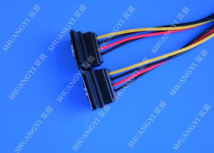 SATA III 6 Gbps SSD SATA Hard Drive Cable SATA To Dual SATA Power Adapter