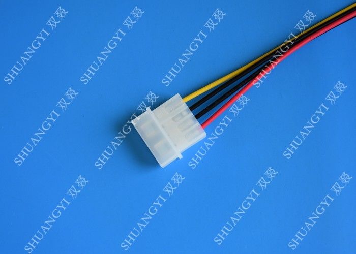 4 Pin Molex to SATA Data Cable Cable Harness Assembly For Computer 6 Inches
