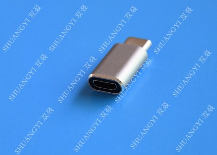 5 Gbps Type C Micro USB , USB C to Micro USB Female Connector For Google Chromebook Pixel