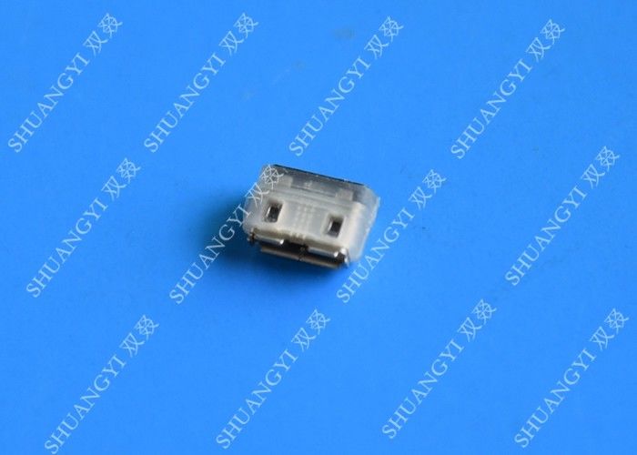 IP68 Steel Micro Tablet USB Connector B Ejector Type Gold Flash Contact