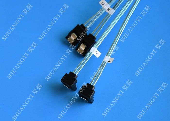 SFF 8087 To SATA Serial Attached SCSI Cable 500mm 30 AWG 28 Pin For Server