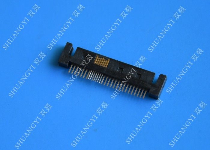 Server Serial Attached SCSI Connector , Rectangular SMT 12G / 6G SATA  SAS Connector