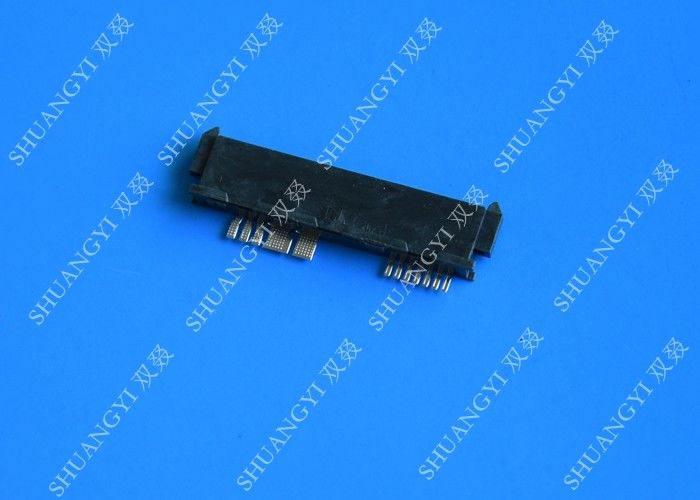 SFF 8482 Serial Attached SCSI SAS SATA Connector 1.5A 1000 MΩ Insulation Resistance