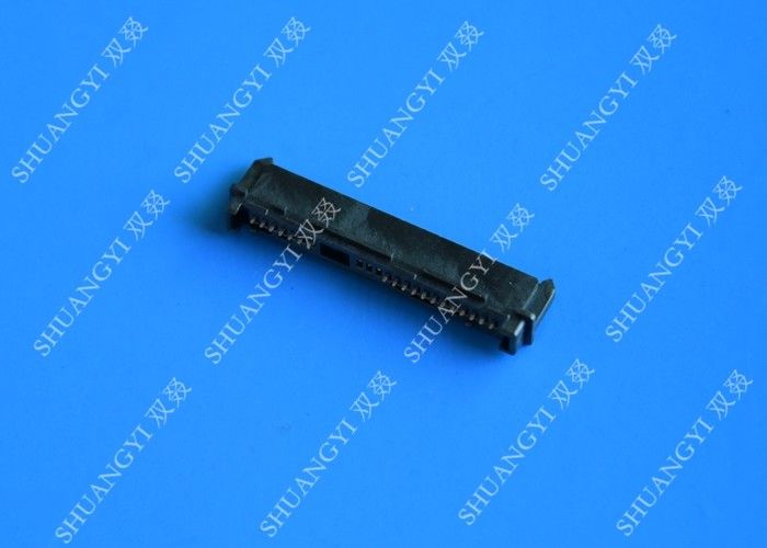 DIP SMT Solder Crimp Type SAS 29P Serial Attached SCSI Connector  For Computer