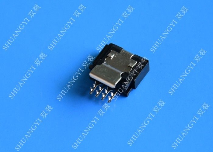SSD 6 Pin Serial ATA SATA Data Connector Latch Crimp Type For Set Top Box