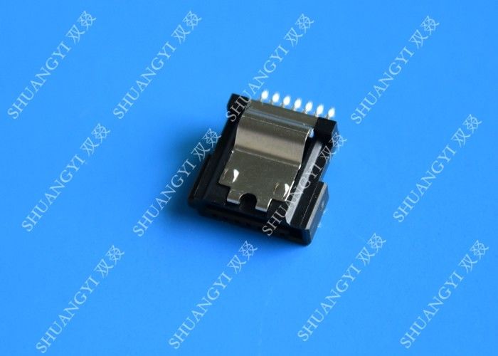 Vertical 7 Pin DOM Flash 4GB SATA Data Connector SATA II For PCB