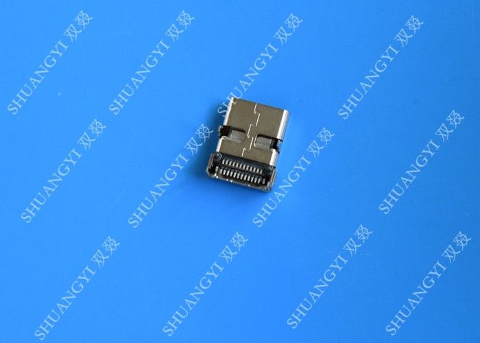 Female USB 3.1 Type C USB Connector SMT DIP 24 Pin For Cell Phone