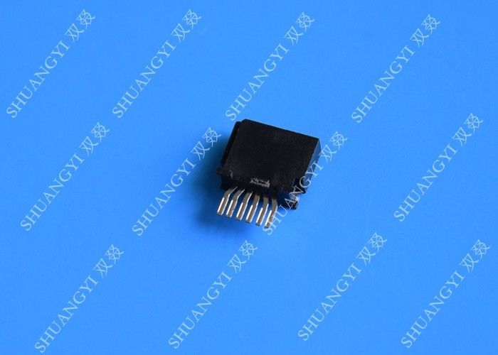 Female SMT 6 Pin ESATA Port Connector , Laptop External SATA Connector