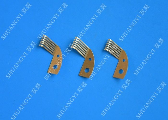 Custom Battery Electrical Crimp Terminals Lug Type Copper High Precision