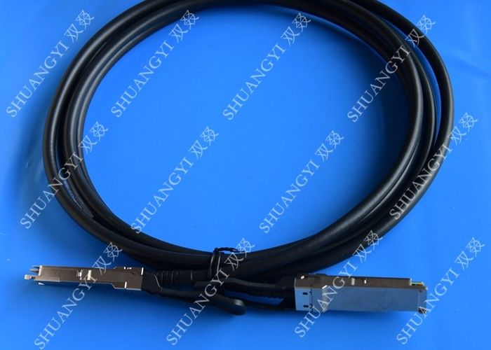 40Gb/S QSFP28 Direct - Attach Copper Serial Attached SCSI Cable For Switch 2 Meter