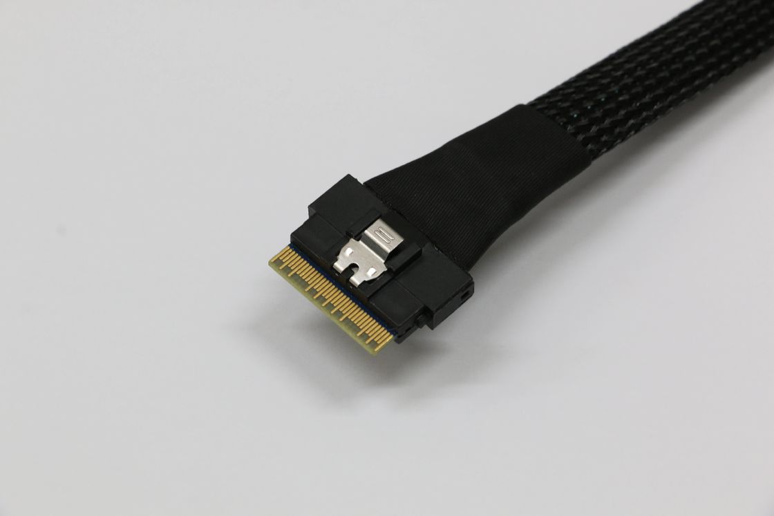 The SFF-8654 8X to SFF-8654 8X High-Speed Data Cable for Server Racks and Data Centers