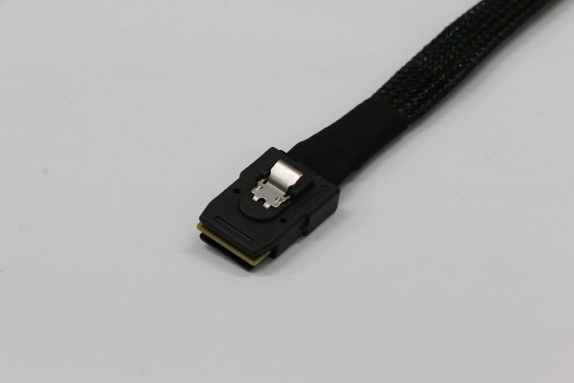 6G Internal Mini SAS SFF-8087 to SFF-8087 Cable, 100-Ohms, 0.75-m
