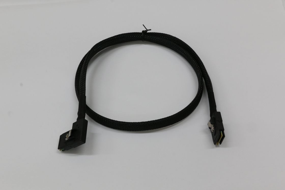 6G Internal Mini SAS SFF-8087 to SFF-8087 Cable, 100-Ohms, 0.75-m